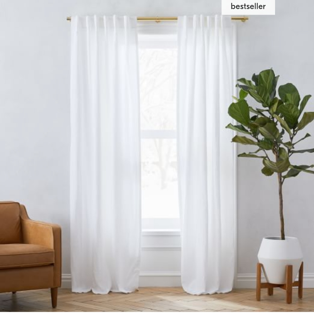 West Elm Blackout Curtain